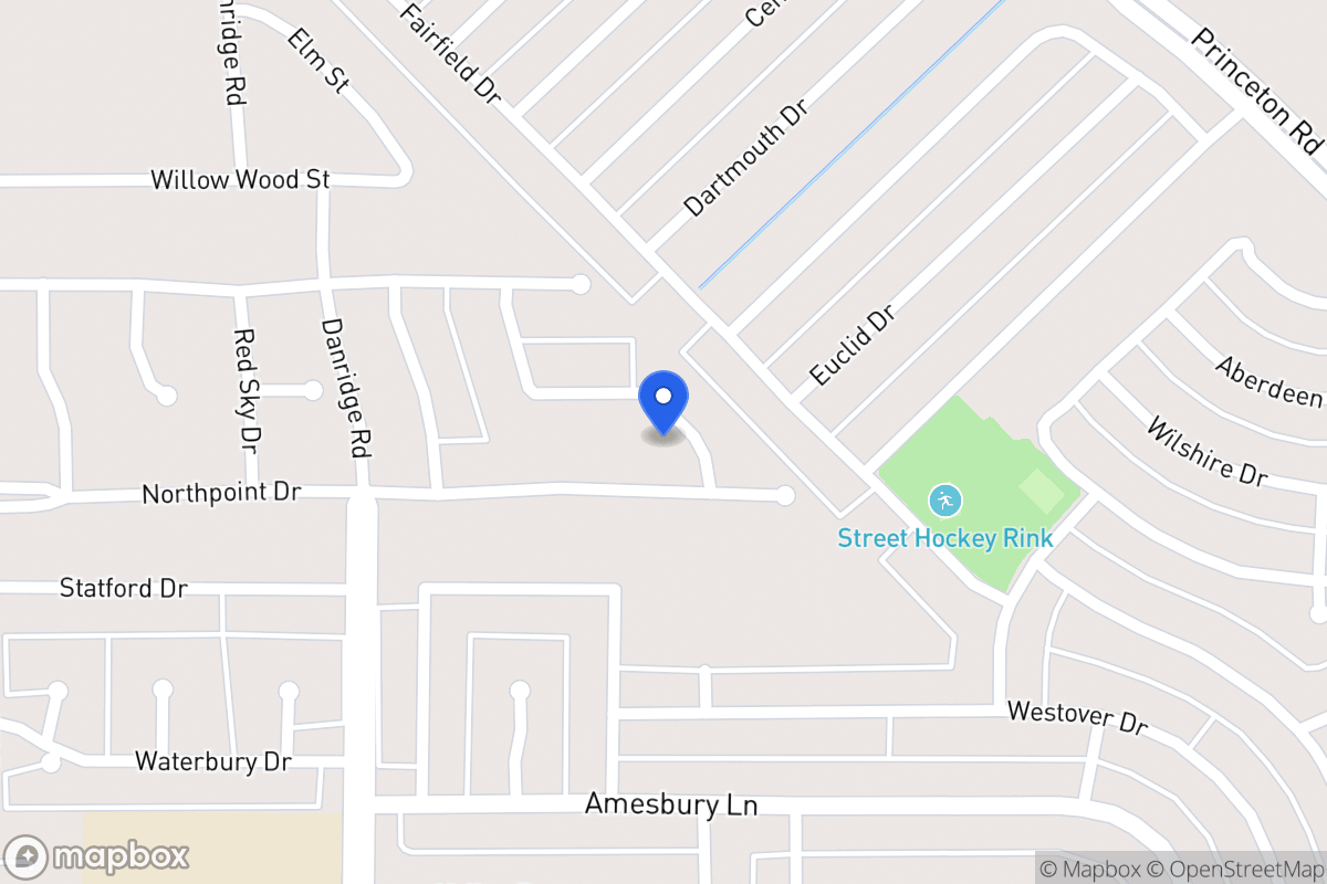 Map of 7205 Compass Point Dr