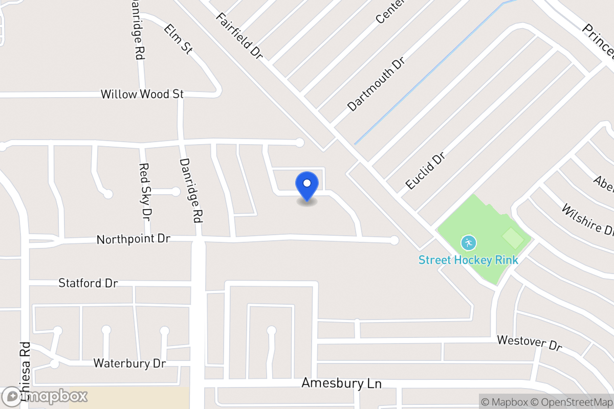 Map of 7217 Compass Point Dr