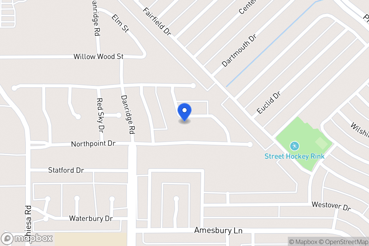 Map of 7305 Compass Point Dr