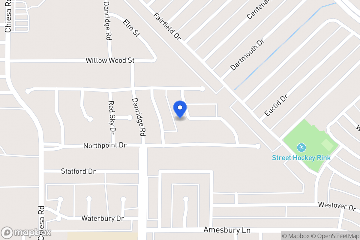 Map of 7313 Compass Point Dr