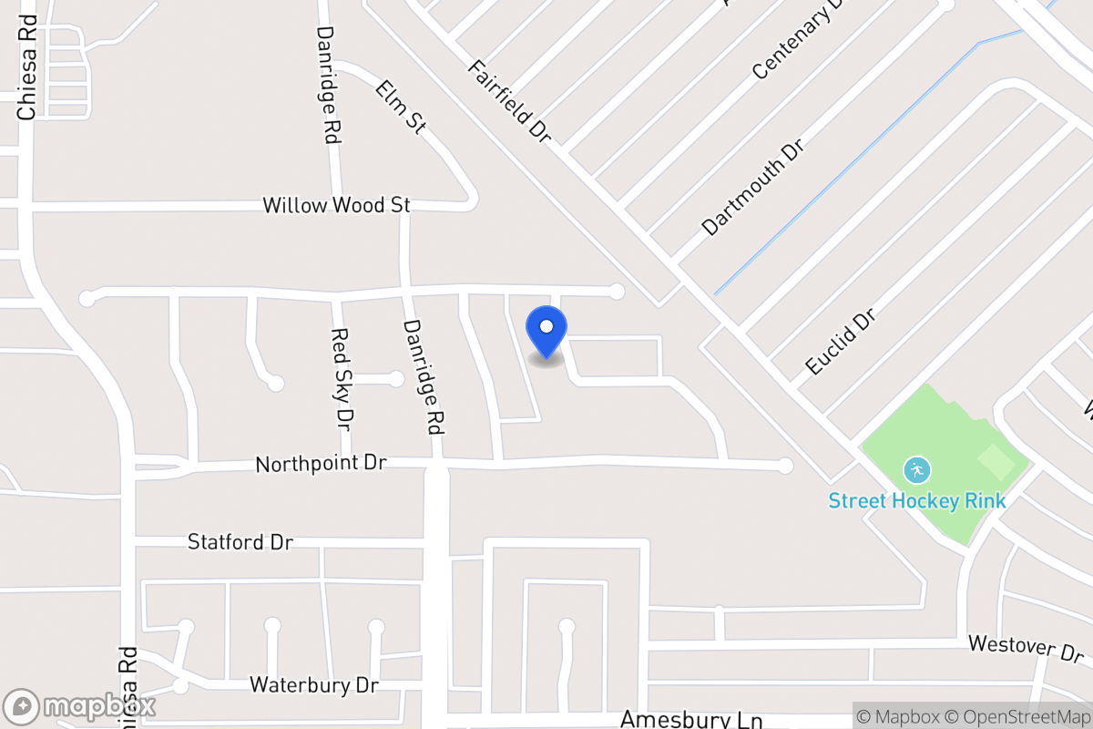 Map of 7317 Compass Point Dr