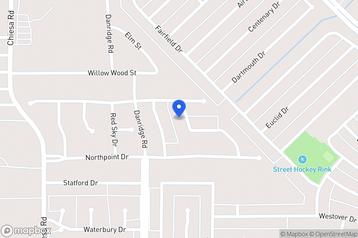 Map of 7401 Compass Point Dr