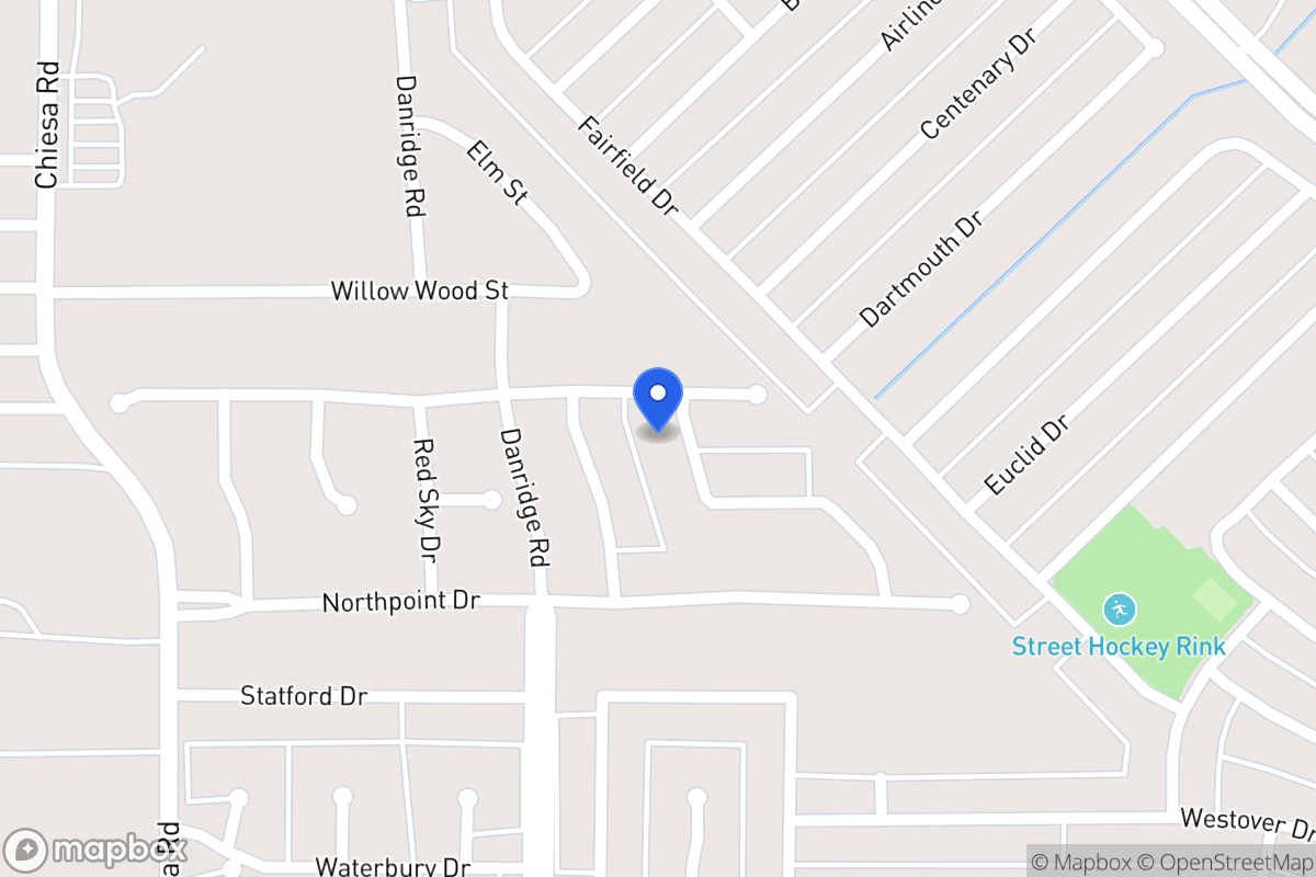 Map of 7405 Compass Point Dr