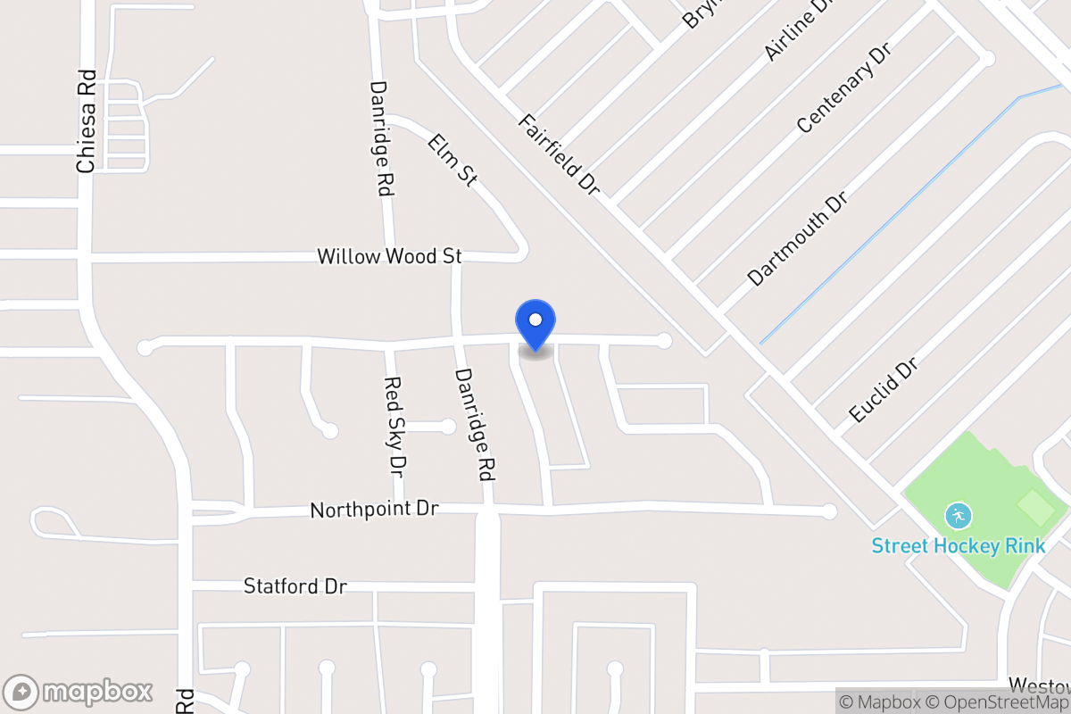 Map of 7310 Mercurys Rd