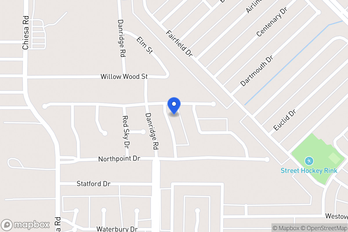 Map of 7306 Mercurys Rd