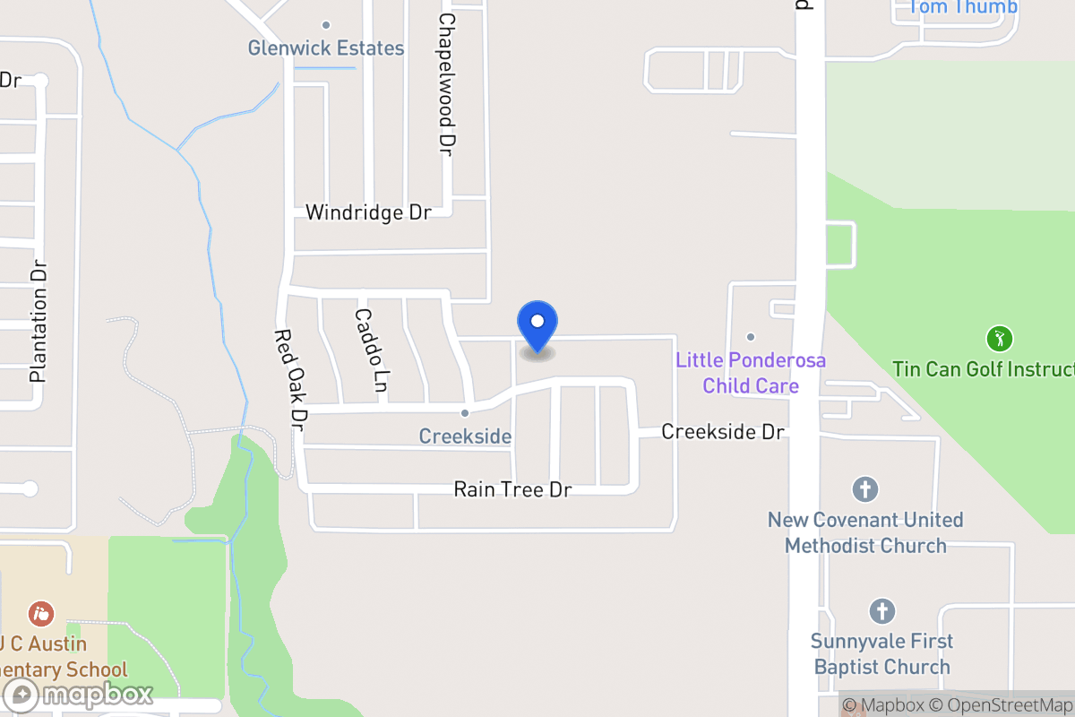 Map of 213 Chaparral Dr