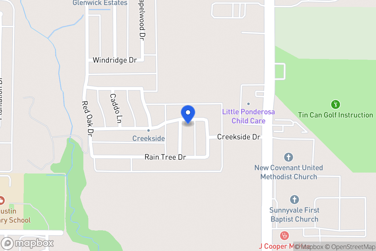 Map of 3052 Tupelo Ln