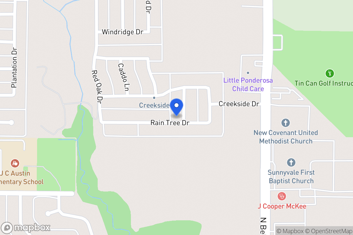 Map of 3045 Tupelo Ln