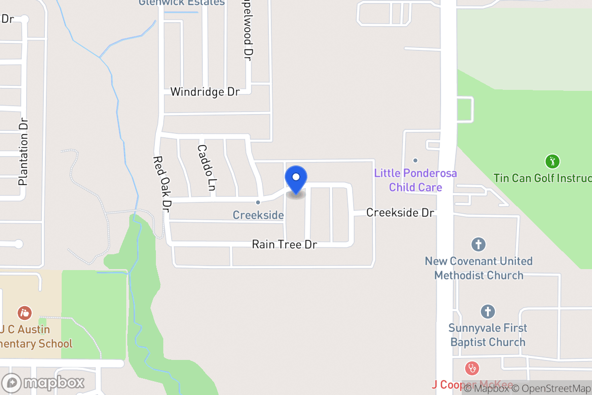 Map of 3053 Tupelo Ln