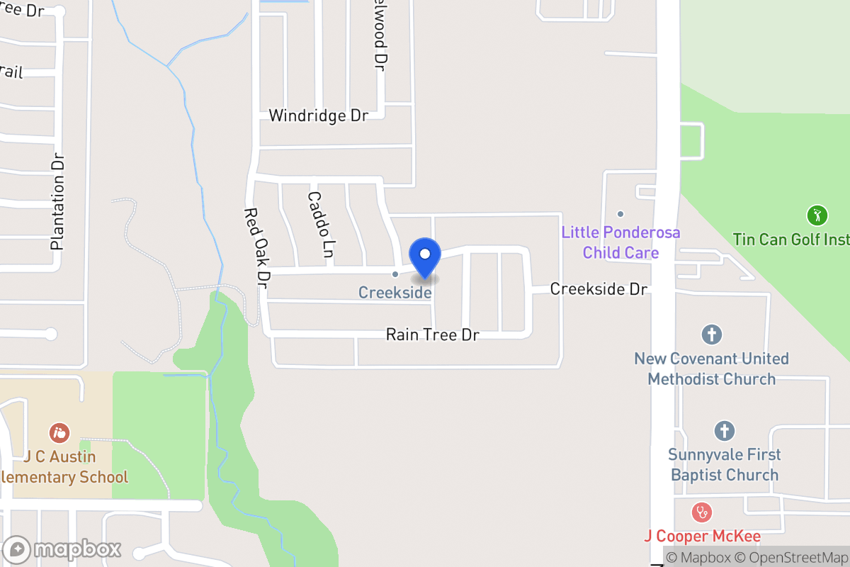 Map of 300 Chaparral Dr