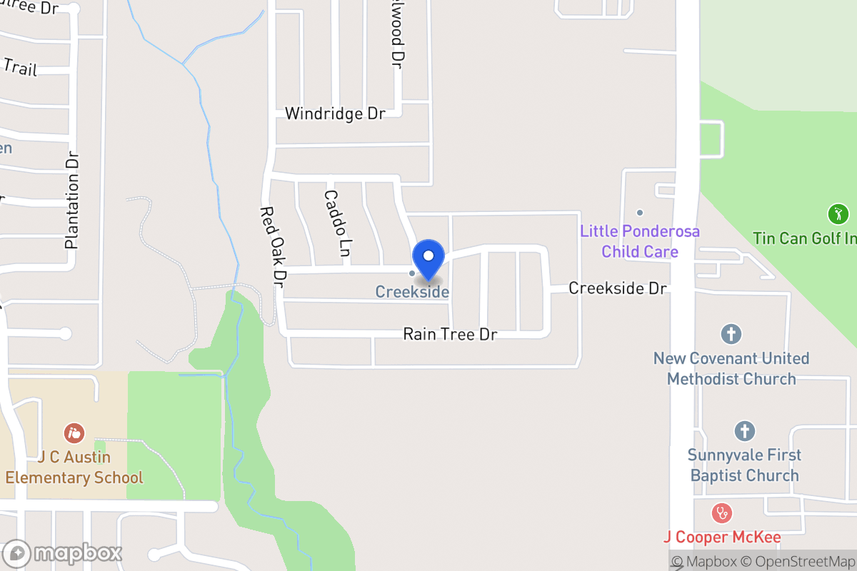 Map of 302 Chaparral Dr