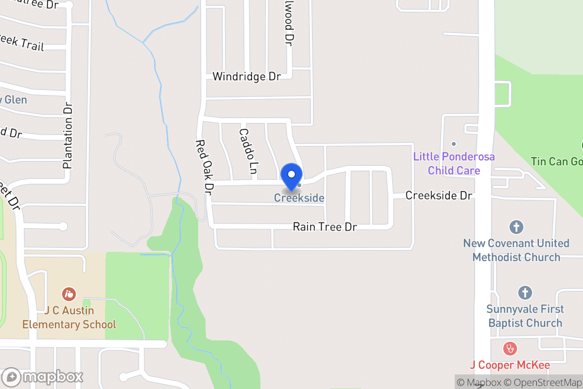 Map of 306 Chaparral Dr