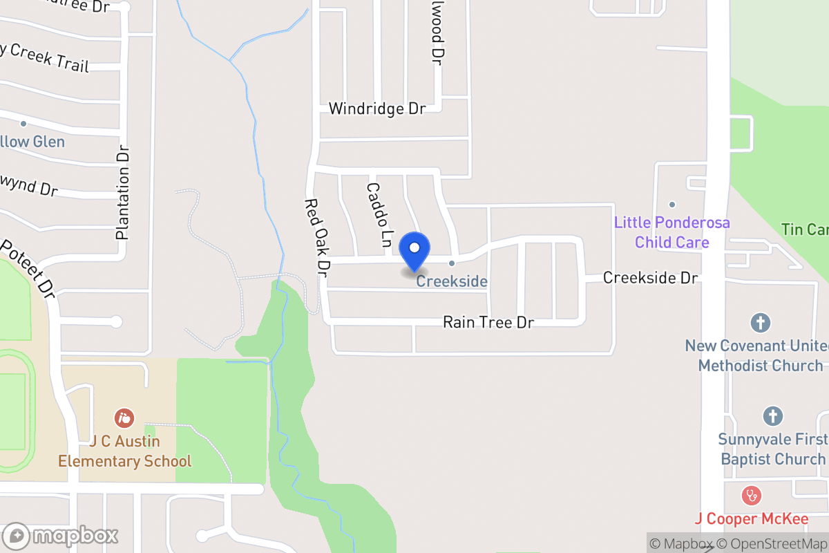 Map of 310 Chaparral Dr