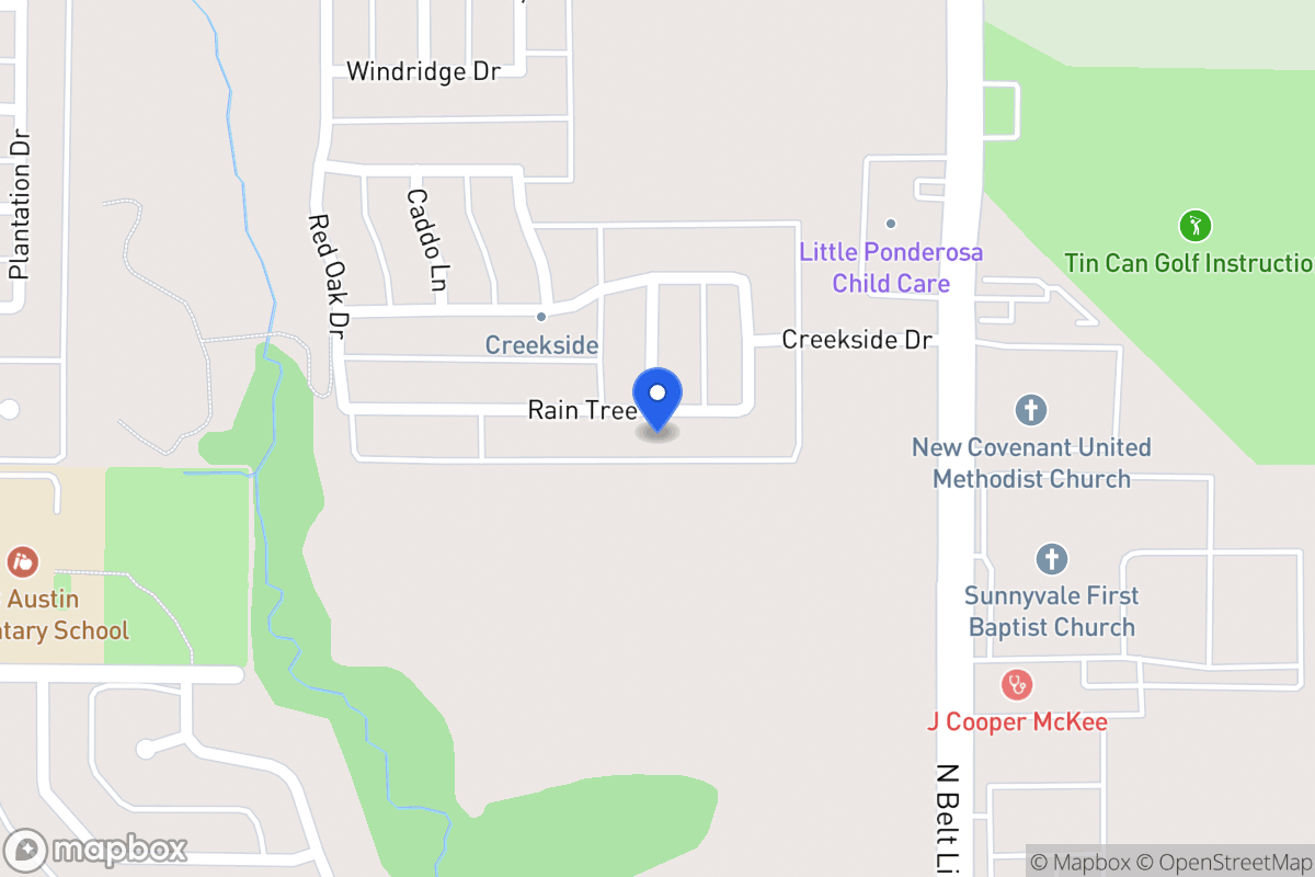 Map of 210 Rain Tree Dr