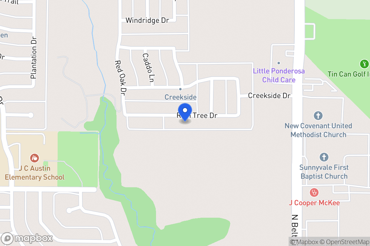 Map of 304 Rain Tree Dr