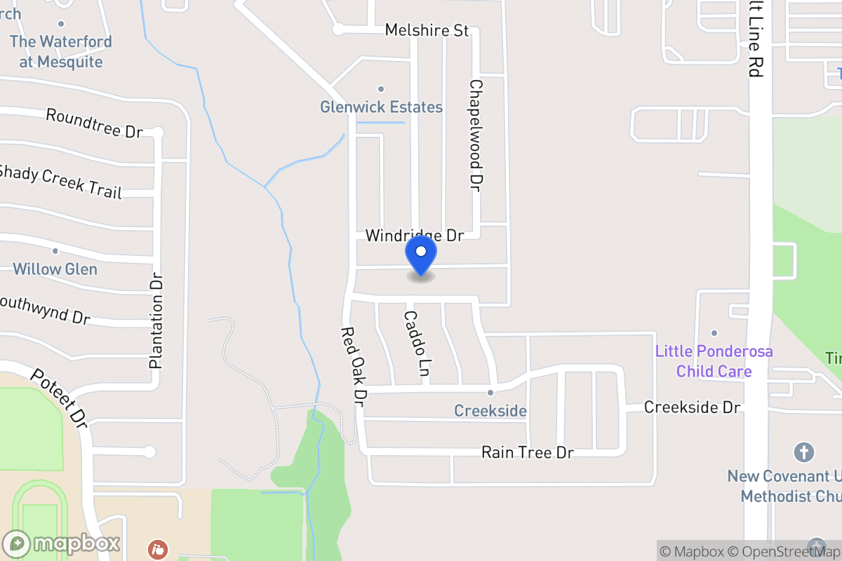 Map of 315 Sweet Gum Ln