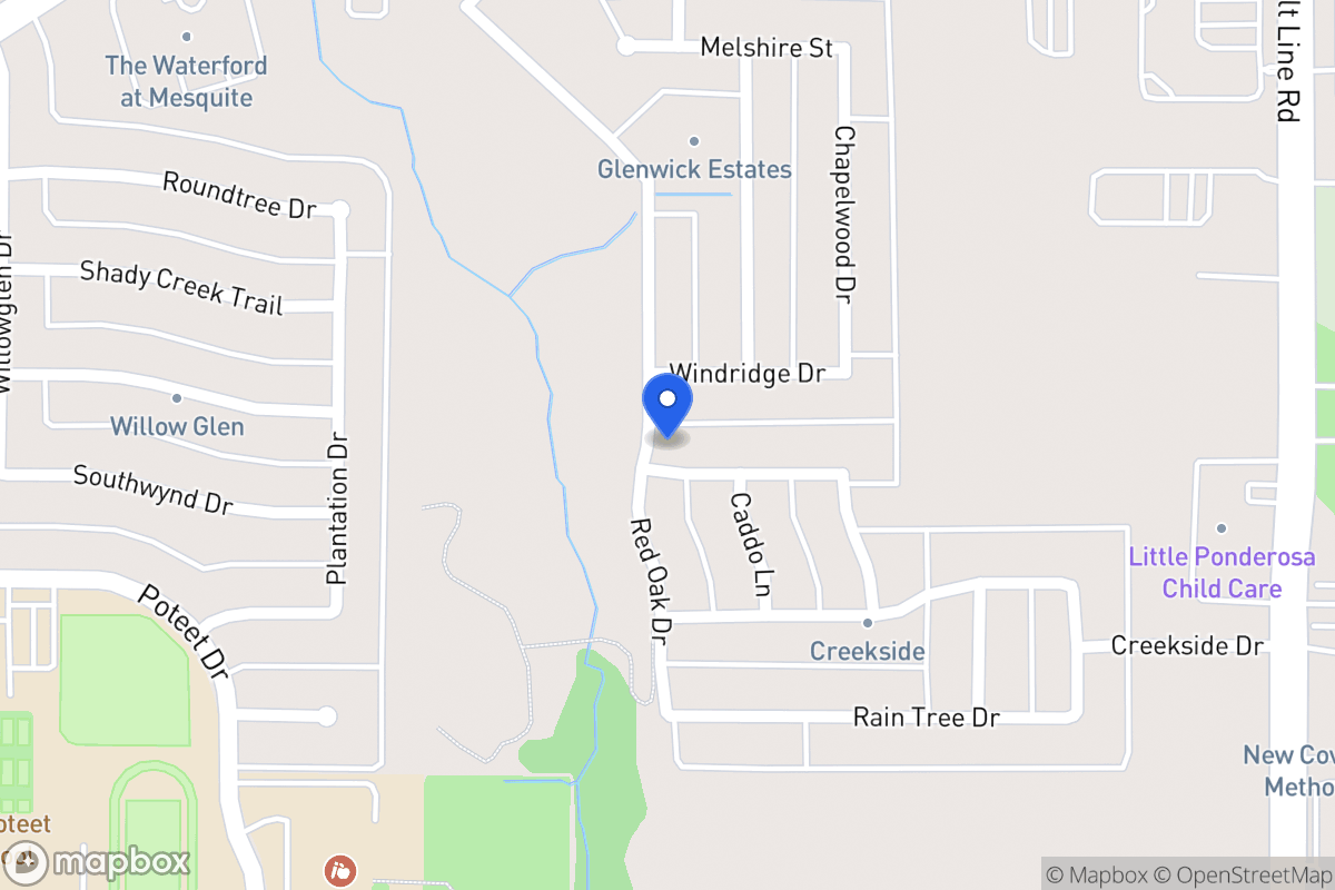Map of 323 Sweet Gum Ln