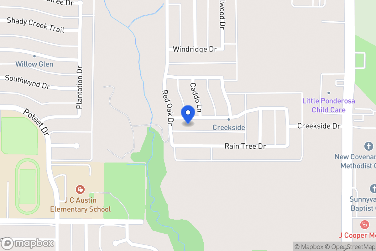 Map of 320 Chaparral Dr