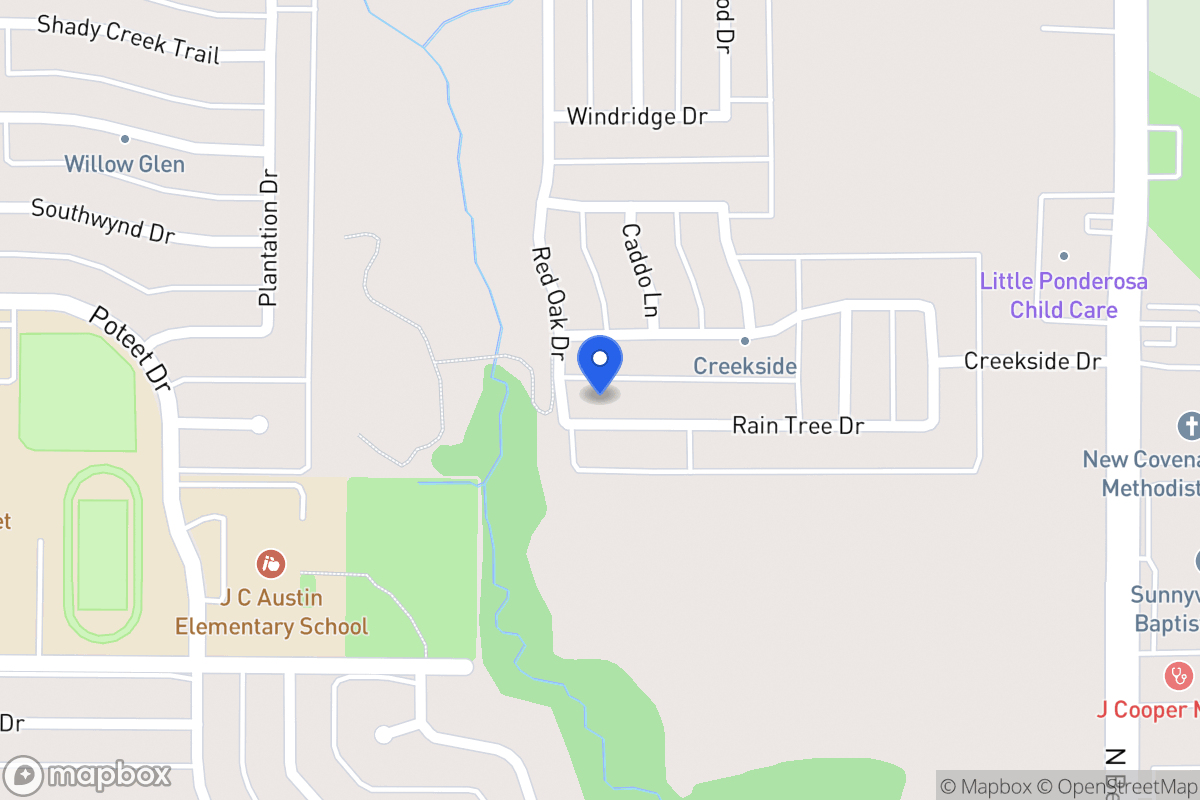 Map of 321 Rain Tree Dr