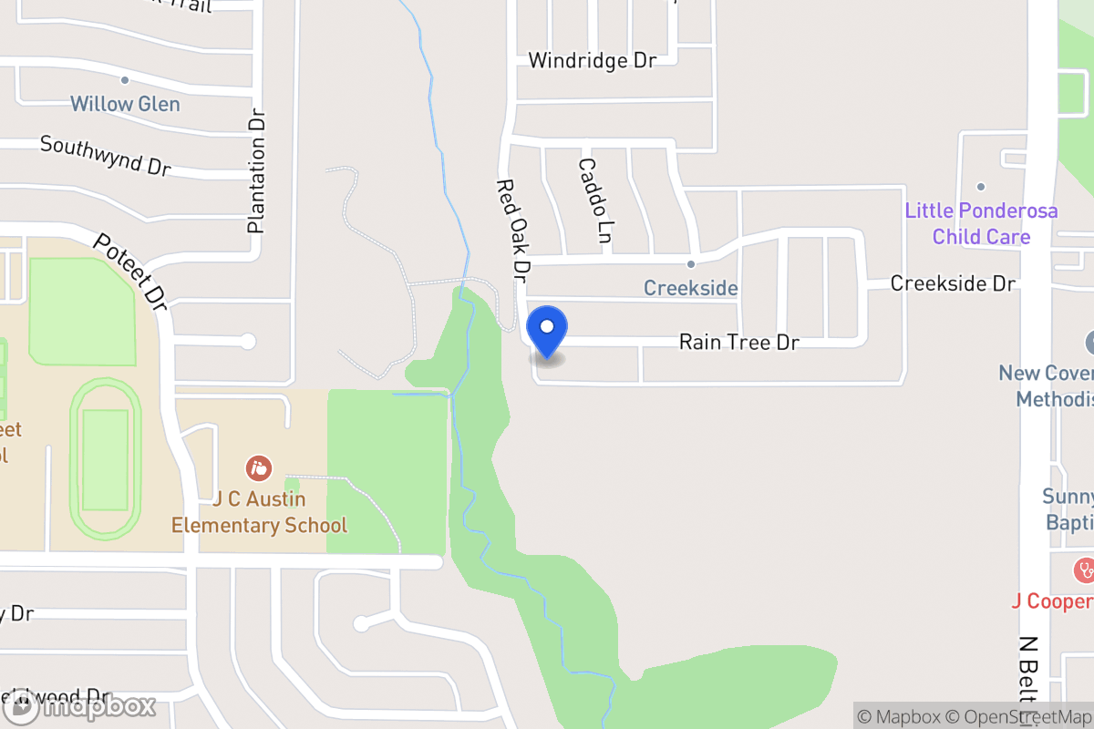 Map of 324 Rain Tree Dr
