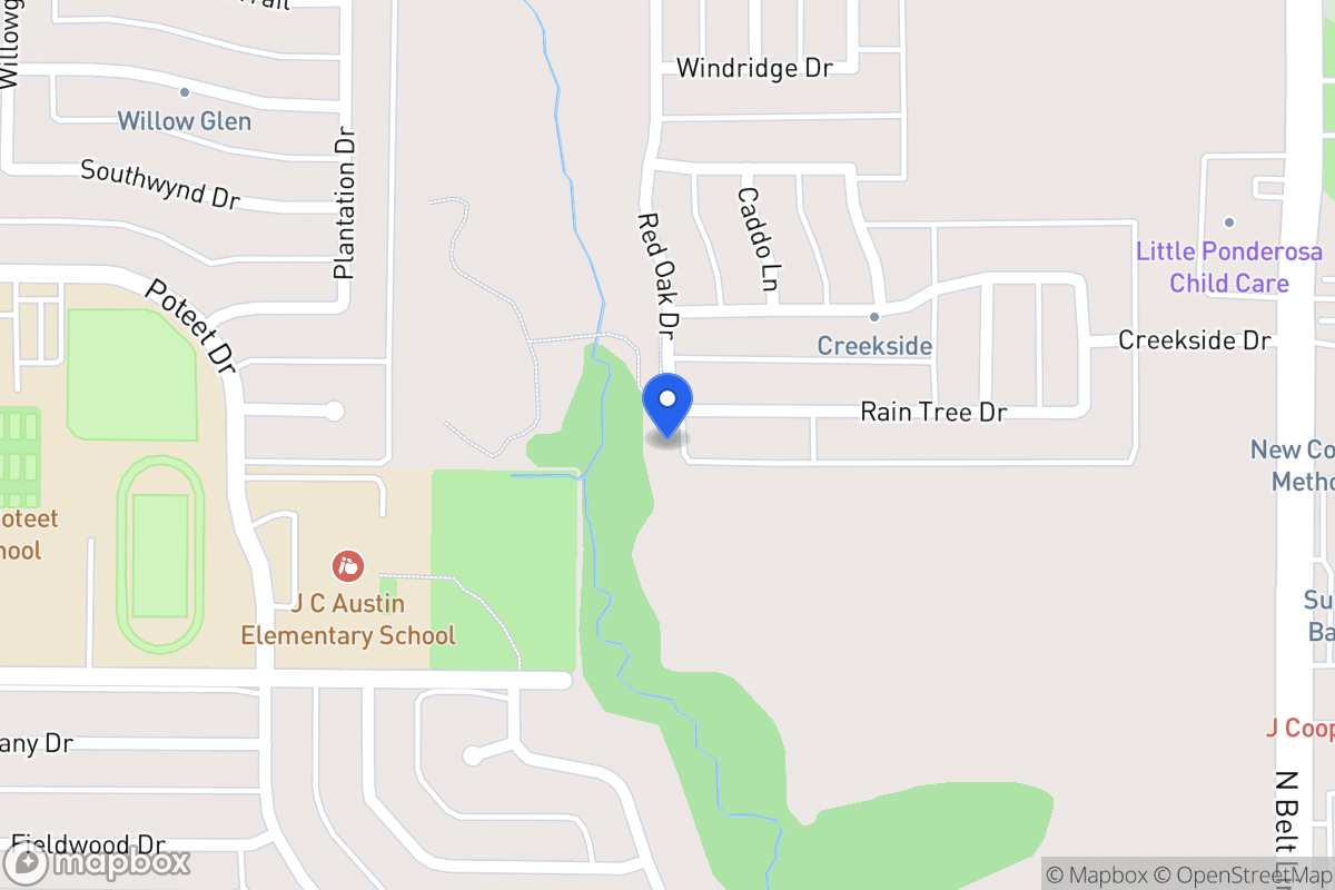 Map of 326 Rain Tree Dr