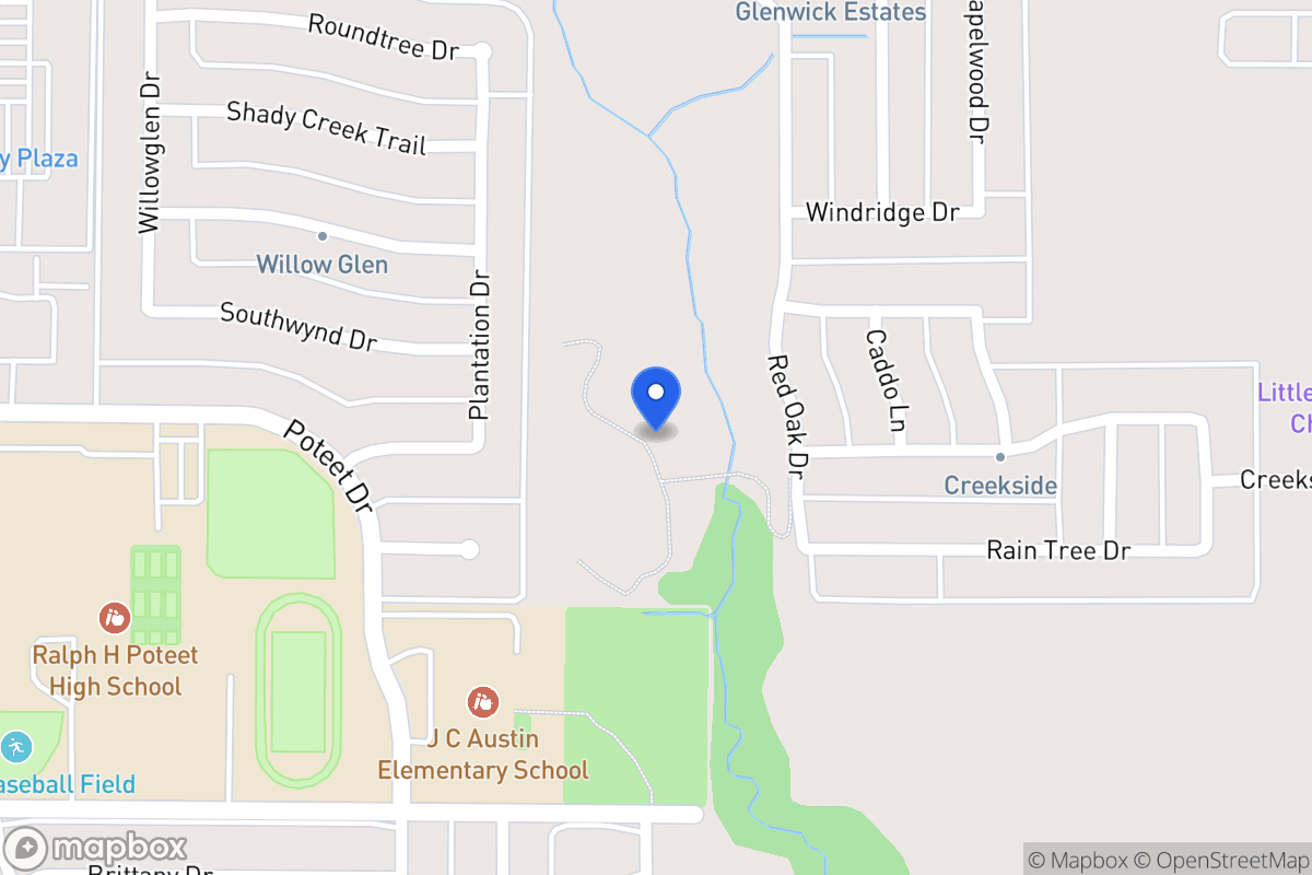 Map of 25 Red Oak Dr