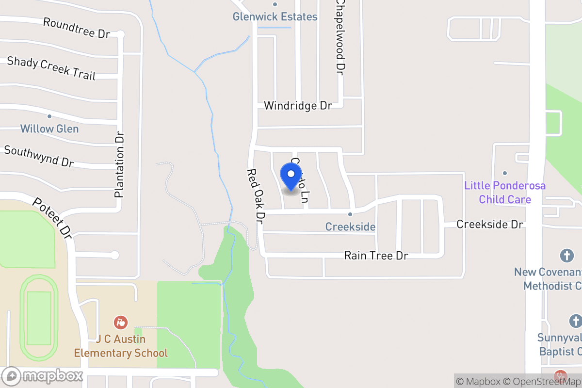 Map of 3103 Caddo Ln