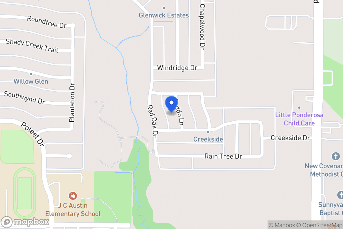 Map of 3105 Caddo Ln