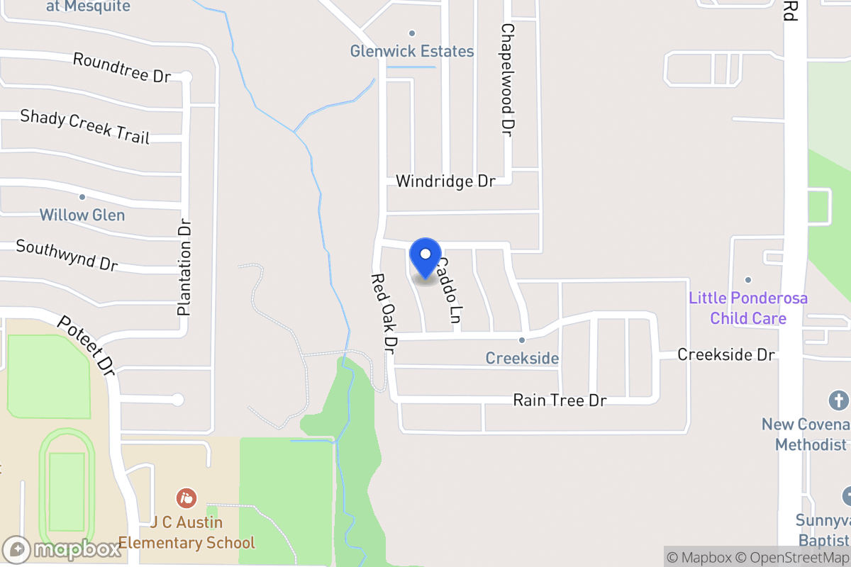 Map of 3107 Caddo Ln