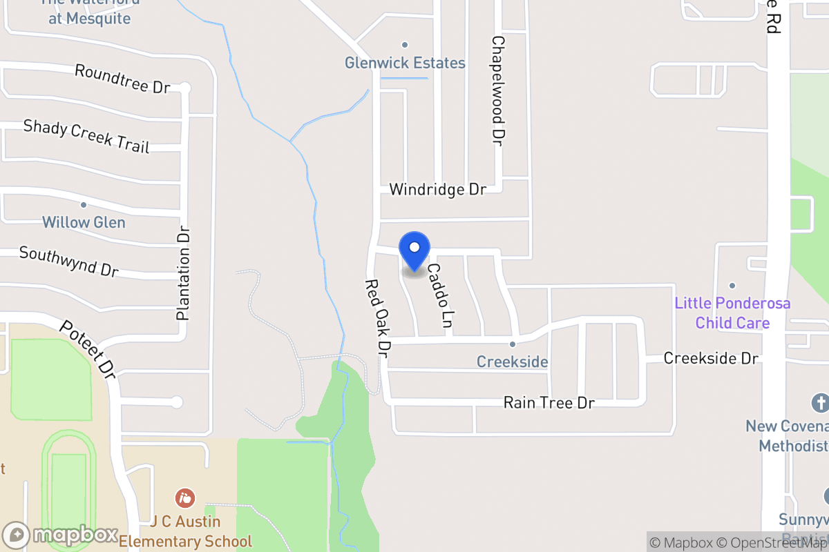 Map of 3109 Caddo Ln
