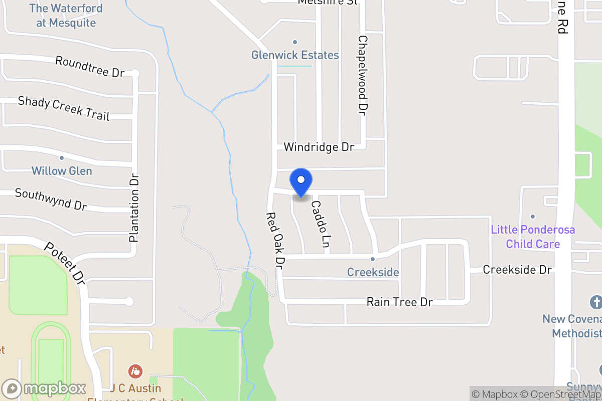 Map of 3111 Caddo Ln