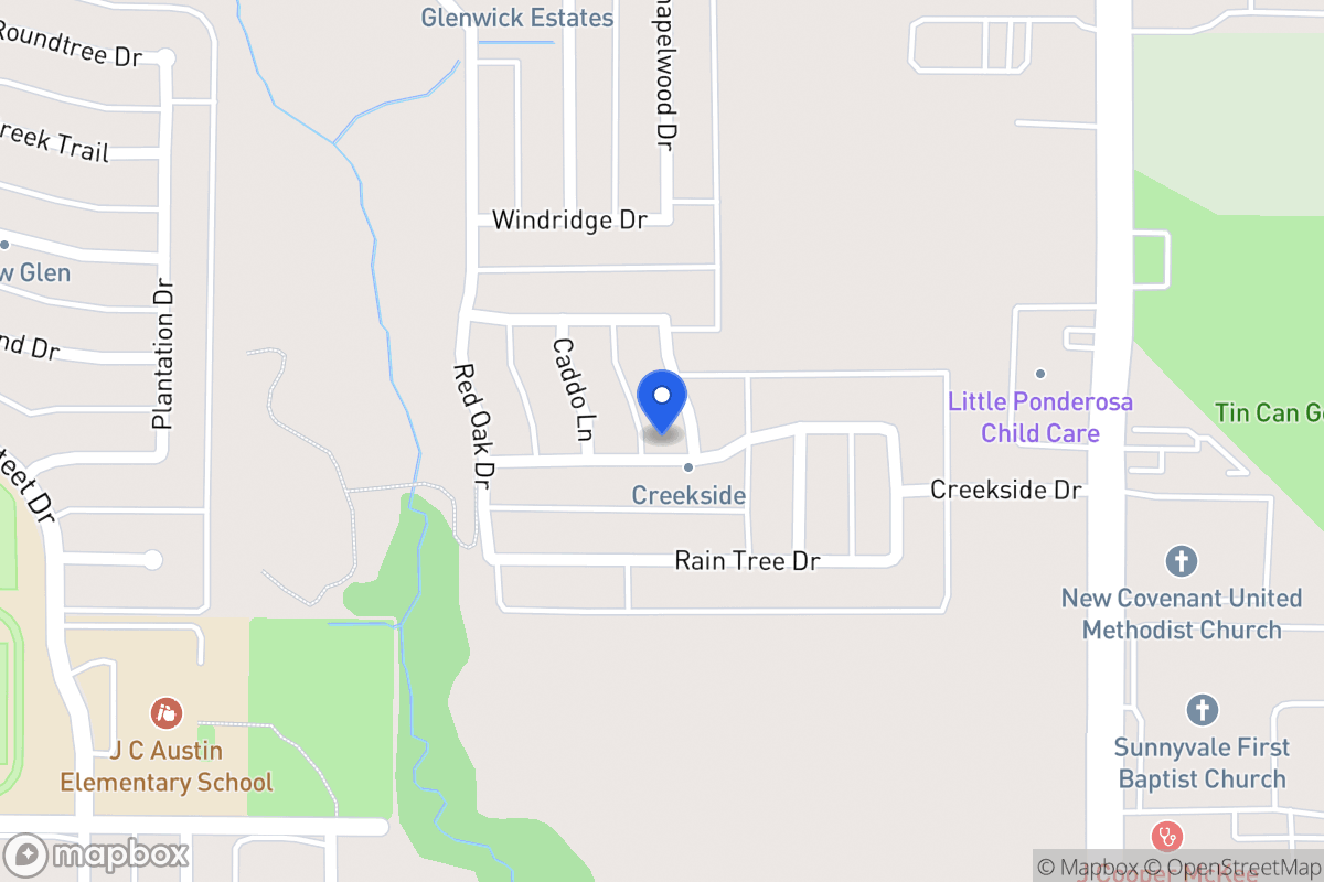 Map of 3101 Sage Tree Ln