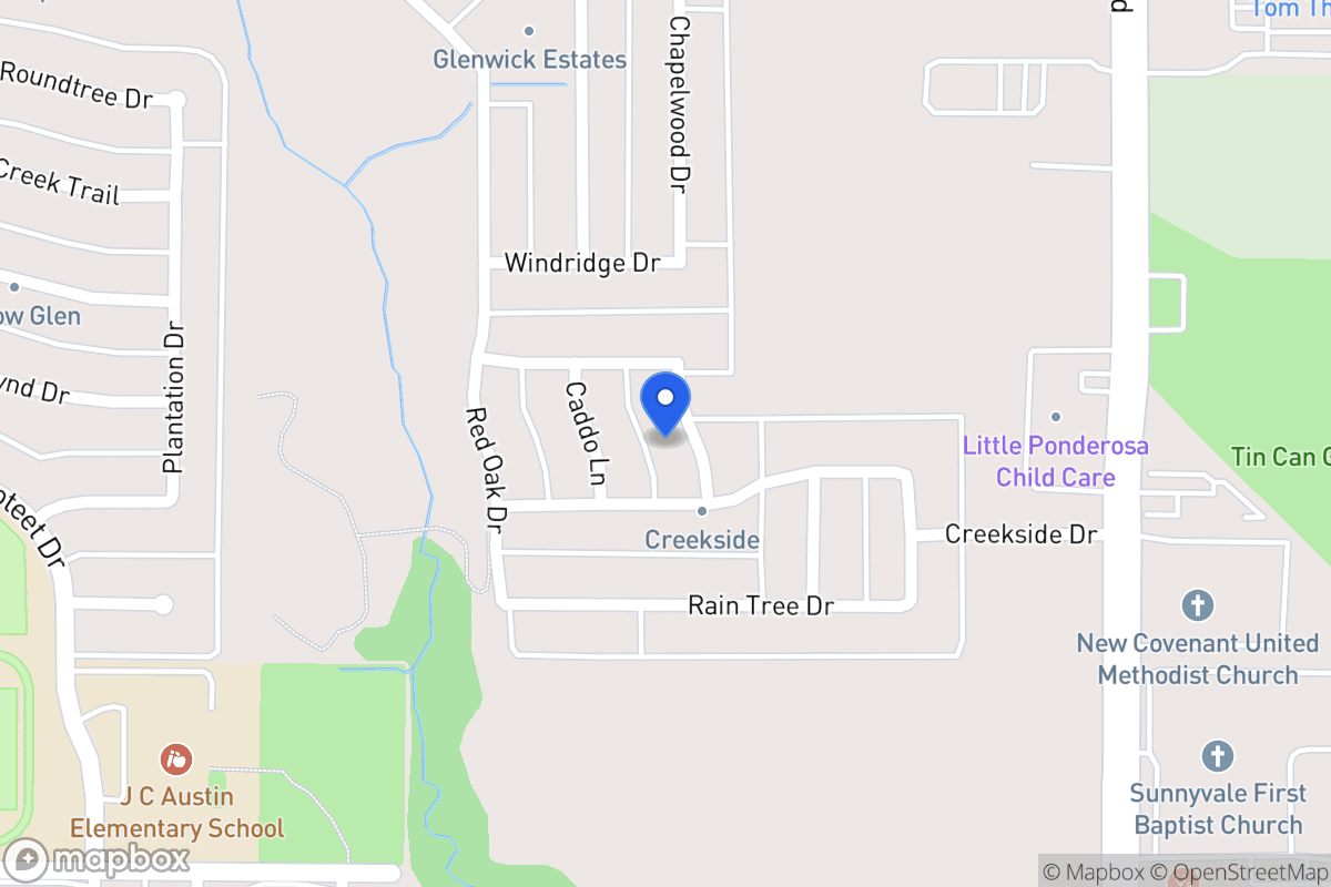 Map of 3105 Sage Tree Ln