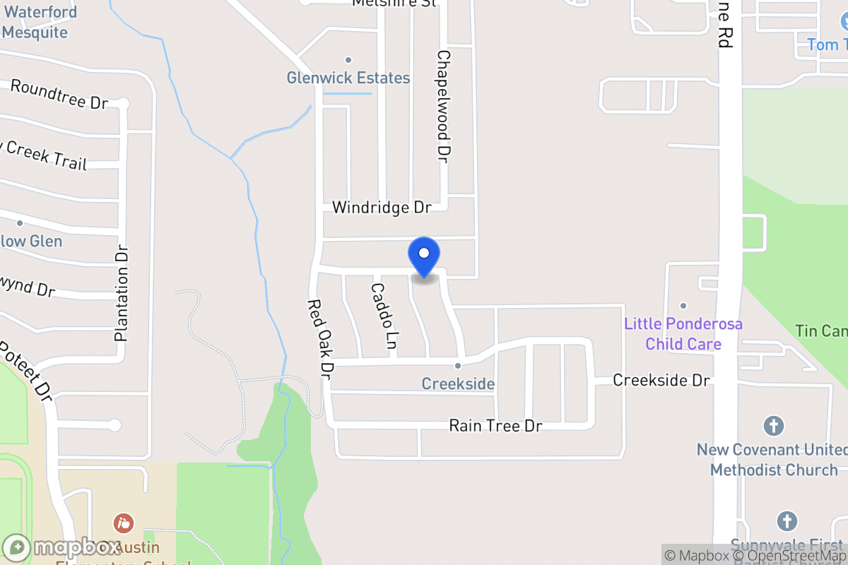 Map of 3111 Sage Tree Ln