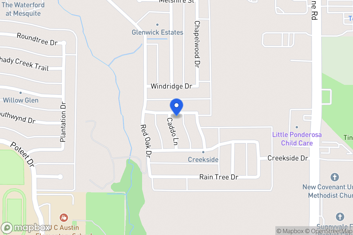 Map of 3112 Caddo Ln
