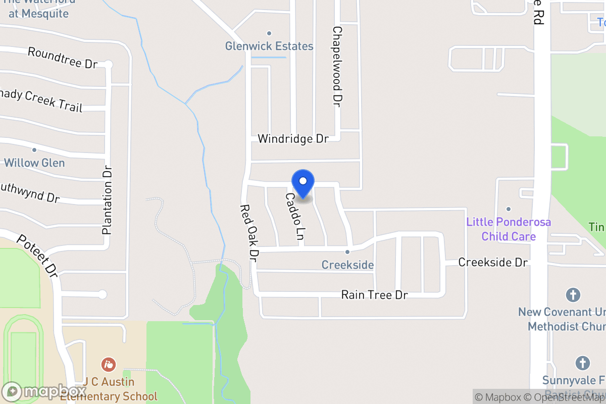 Map of 3110 Caddo Ln