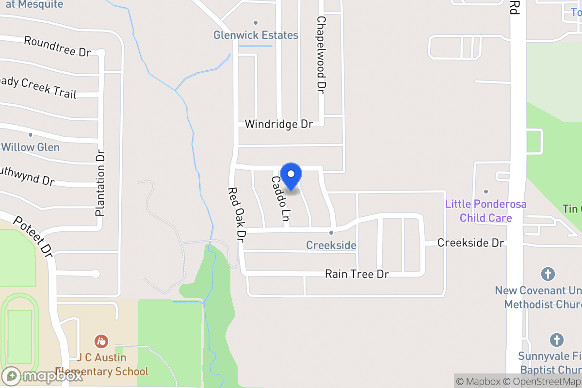 Map of 3108 Caddo Ln