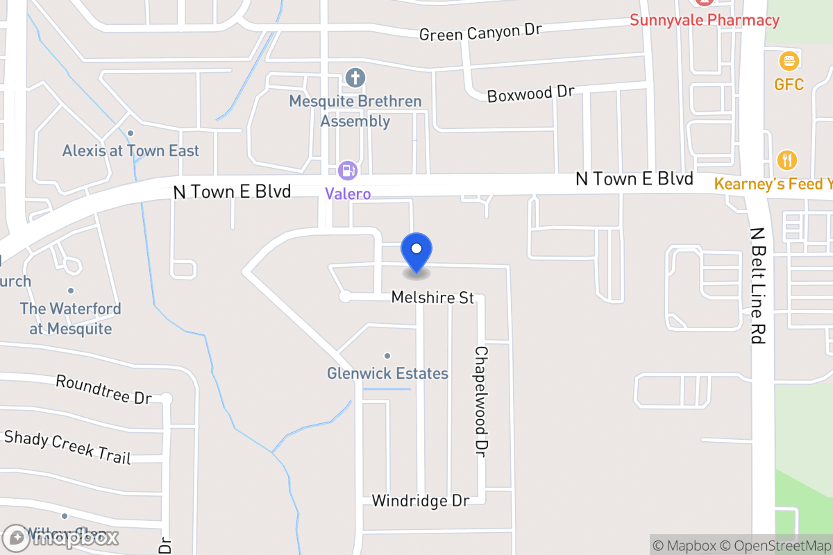 Map of 311 Melshire St