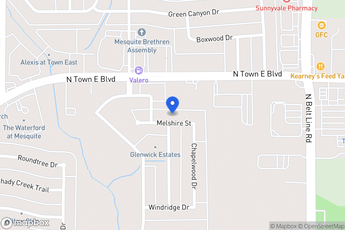 Map of 309 Melshire St