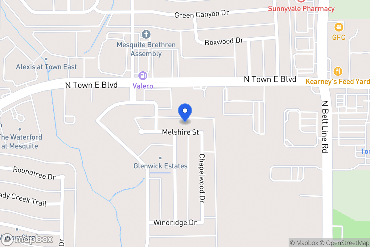 Map of 307 Melshire St