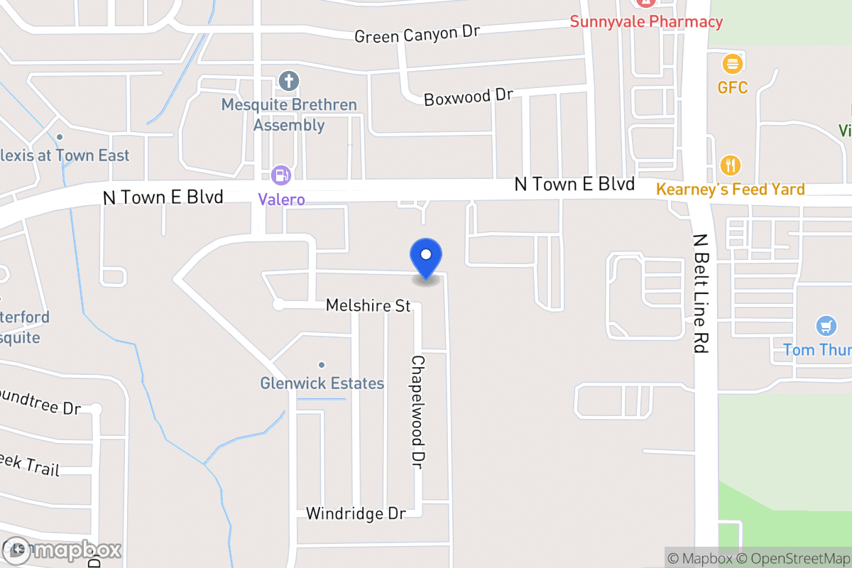 Map of 301 Melshire St