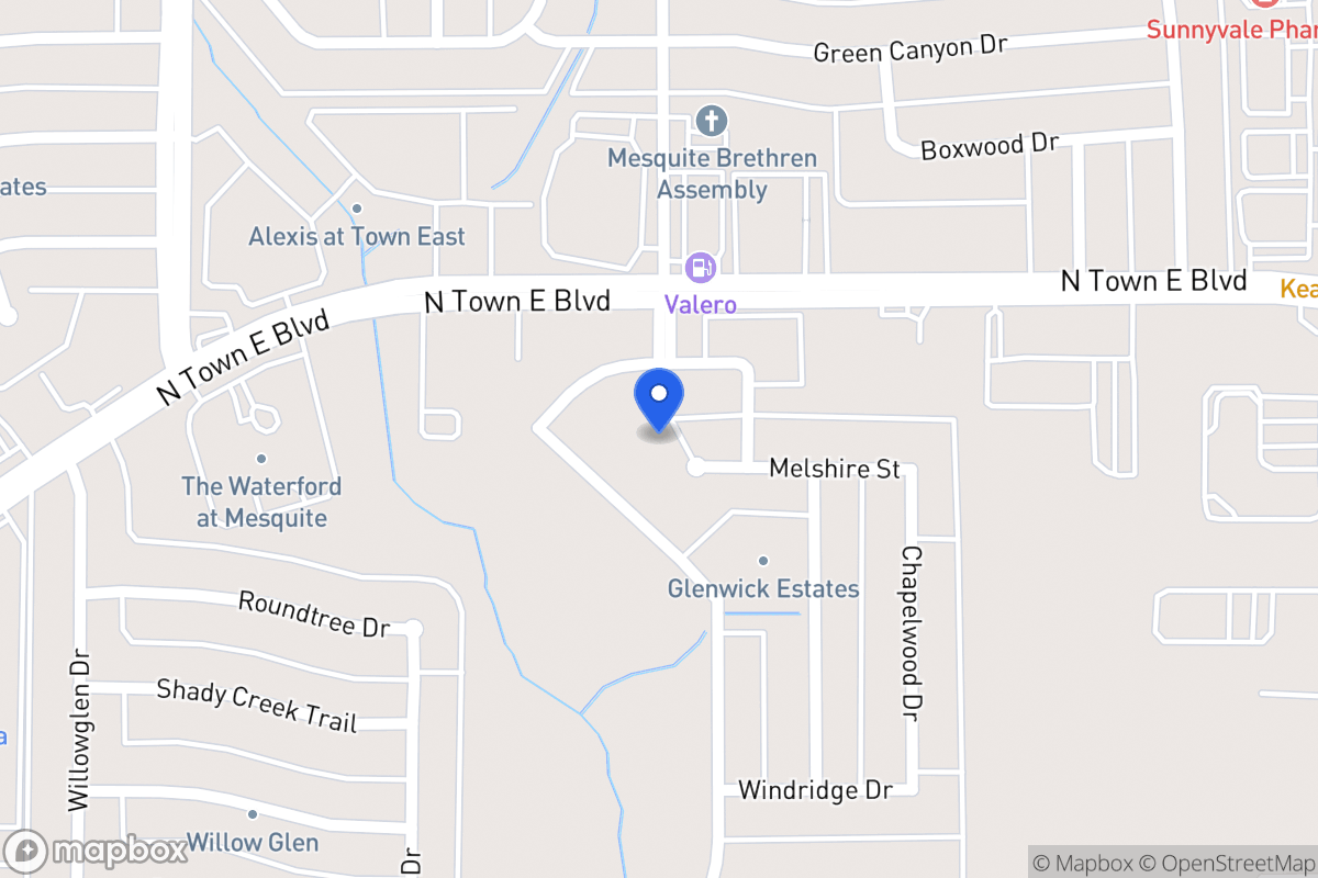Map of 321 Melshire St