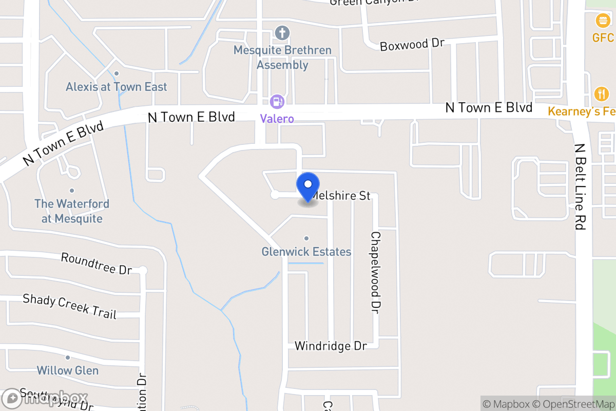Map of 314 Melshire St