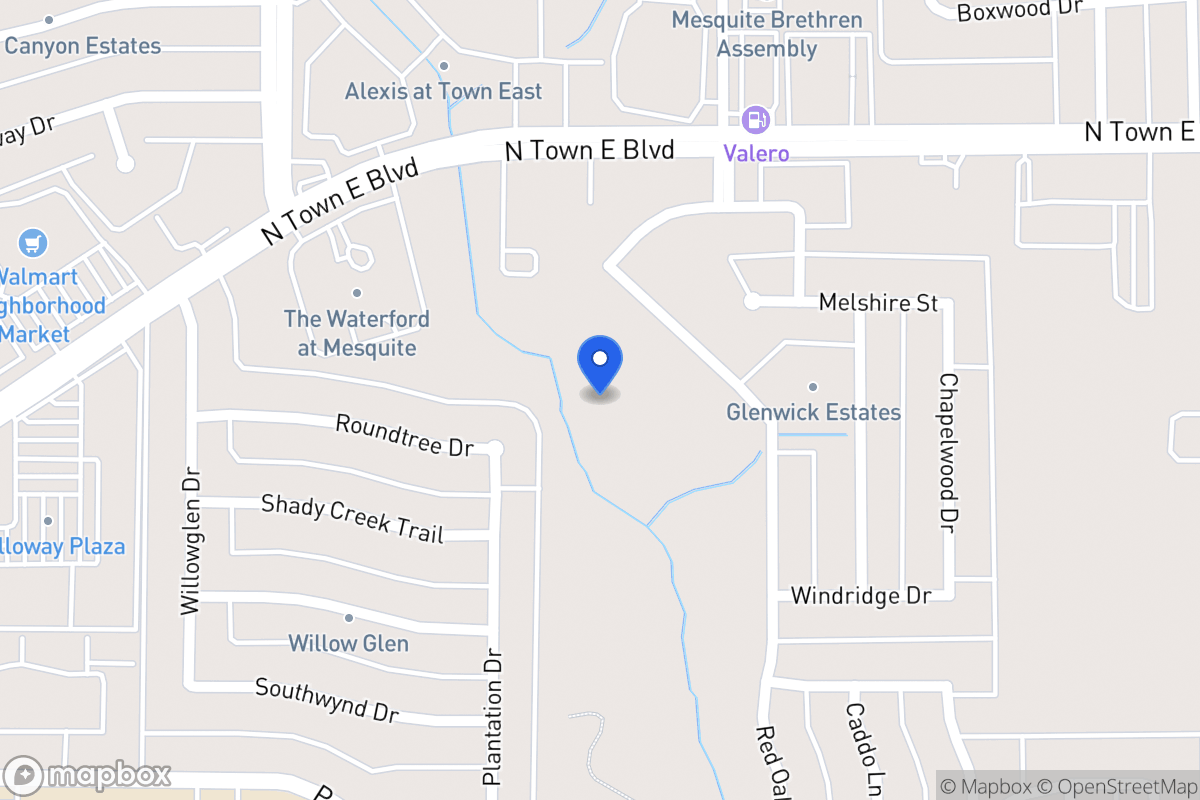 Map of 3500 Willowcreek Dr