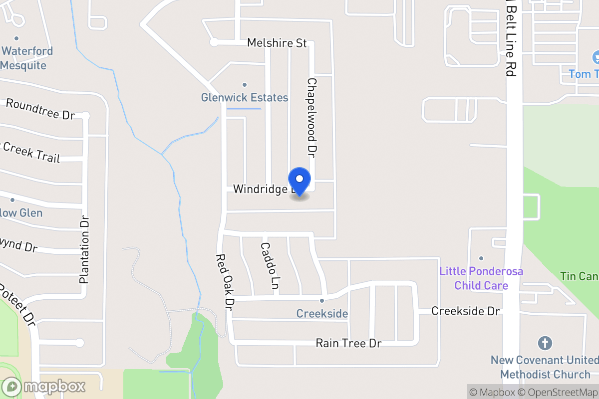 Map of 304 Windridge Dr