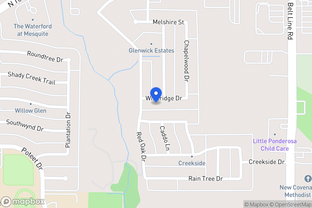 Map of 314 Windridge Dr
