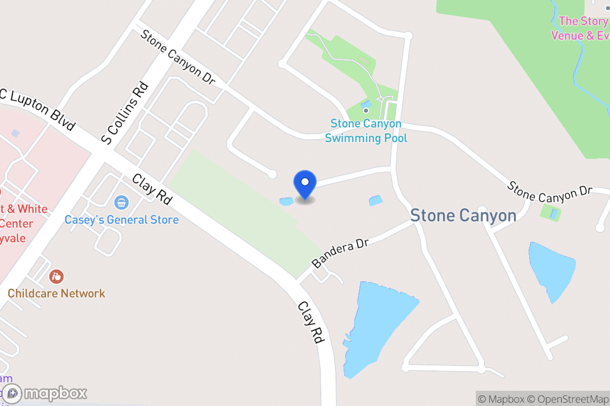 Map of 424  Hunters Creek Dr   ,Sunnyvale, Tx 751824607, Sunnyvale