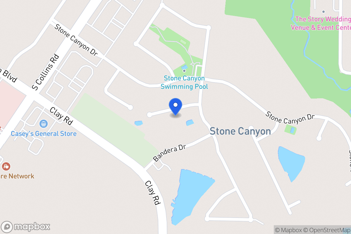 Map of 430 Hunters Creek Dr