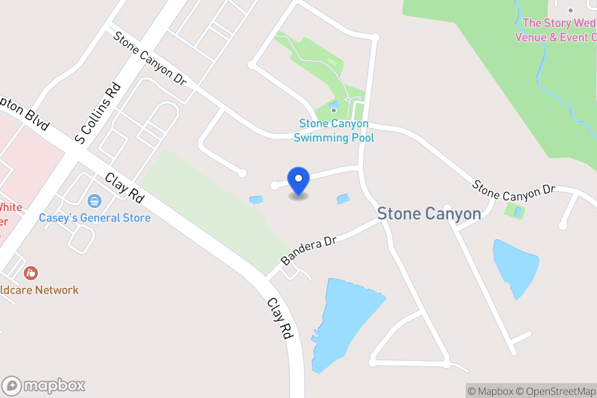 Map of 126 Stone Canyon Dr