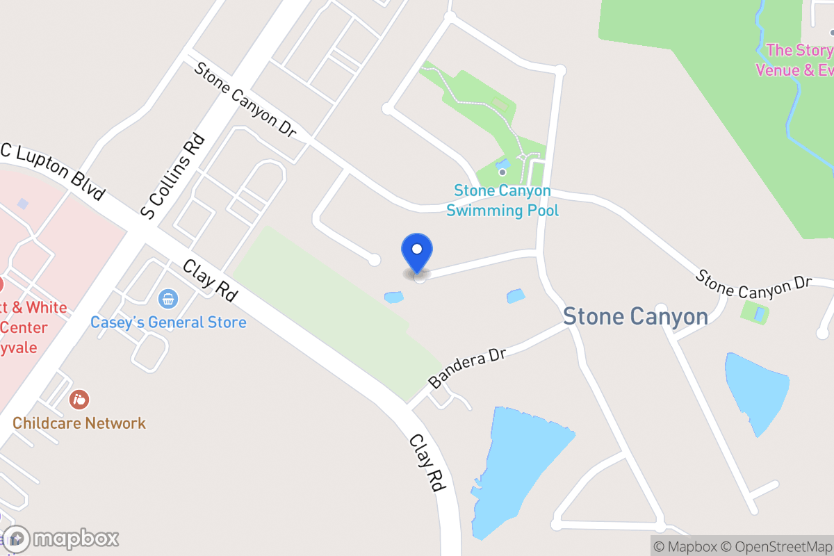 Map of 128 Hunters Creek Dr